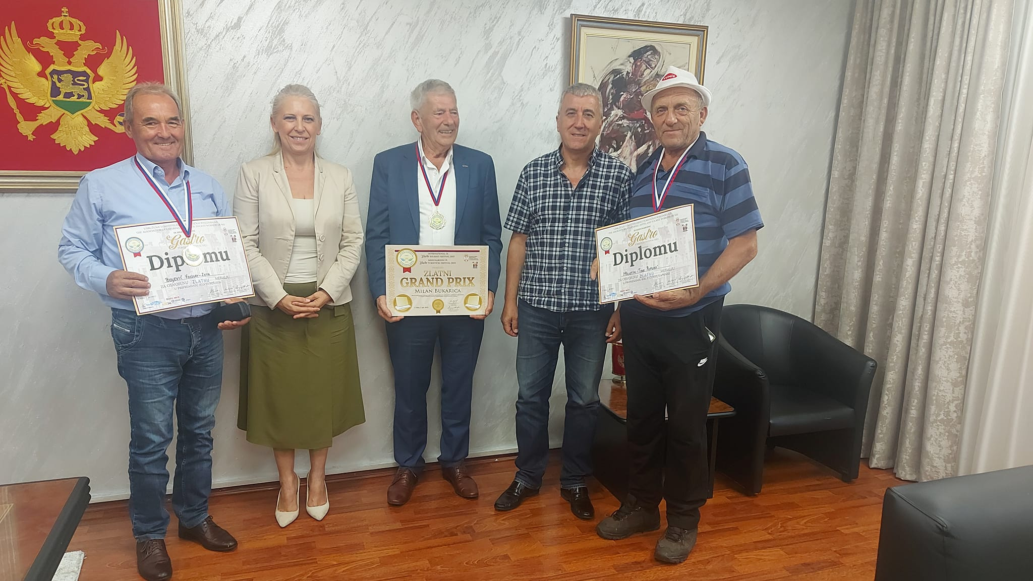Takmičari iz Zete osvojili tri zlatne medalje na IX Gastro turističkom festivalu u Nišu