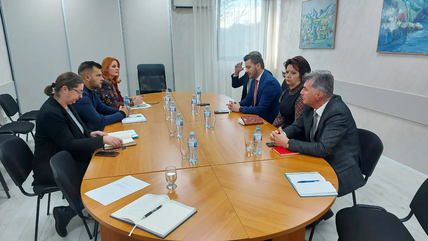 Predsjednik Opštine Zeta održao radni sastanak sa ministrom javne uprave Crne Gore i njegovim saradnicima